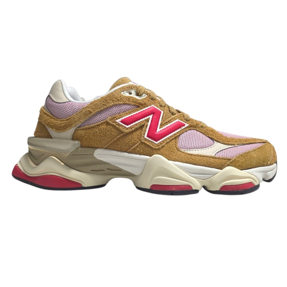 New Balance 9060 Great Plains Beige True Red U9060GEA Men's Size 10.5 Sneakers